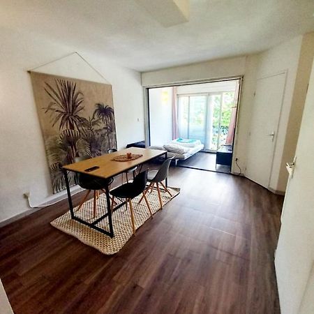 Vacances cosy avec piscine 1 à 4 pers dans joli appartement Sérignan Exterior foto