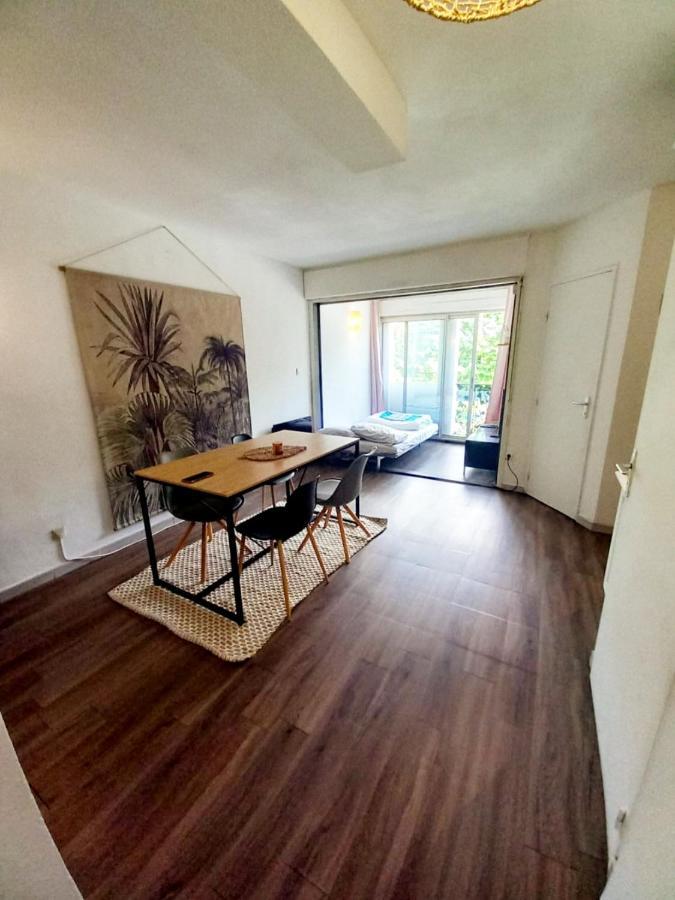 Vacances cosy avec piscine 1 à 4 pers dans joli appartement Sérignan Exterior foto