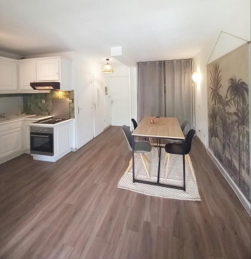 Vacances cosy avec piscine 1 à 4 pers dans joli appartement Sérignan Exterior foto